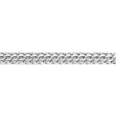 Срібна ланцюжок ручного плетіння Венеція 600