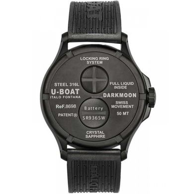 Часы наручные мужские U-BOAT 8699 CAPSOIL DARKMOON COFFEE BROWN IPB
