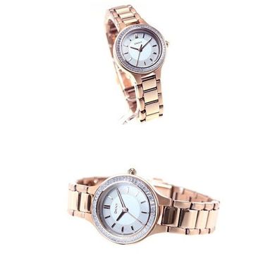 Часы наручные женские DKNY NY2393 кварцевые, на браслете, цвет розового золота, США