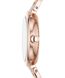Часы наручные женские DKNY NY2851 кварцевые, браслет с фианитами, цвет розового золота, США 3