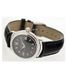 Часы наручные мужские Aerowatch 24924 AA03 кварцевые, с датой, черный кожаный ремешок 3