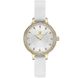 Часы наручные женские Hanowa 16-8010.02.001 кварцевые, белый ремешок из кожи, Швейцария 1