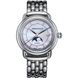 Часы наручные женские Aerowatch 77983 AA02M, механика с автоподзаводом, фаза Луны, стальной браслет 1