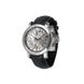 Часы наручные мужские Aerowatch 50931 AA07, механика (скелетон), черный кожаный ремешок с рисунком "крокодил" 3
