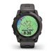 Смарт-часы Garmin Fenix ​​7X Pro - Sapphire Solar Edition - темно-серый титан DLC Carbon с титановым браслетом 8