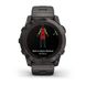 Смарт-часы Garmin Fenix ​​7X Pro - Sapphire Solar Edition - темно-серый титан DLC Carbon с титановым браслетом 11