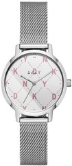 Часы наручные женские DKNY NY2815 кварцевые, на браслете, серебристые, США