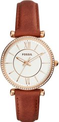 Часы наручные женские FOSSIL ES4428 кварцевые, кожаный ремешок, США