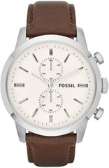 Часы наручные мужские FOSSIL FS4865 кварцевые, ремешок из кожи, США