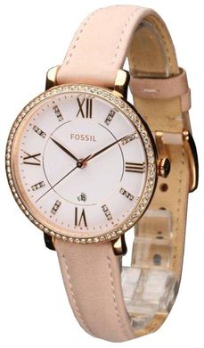 Часы наручные женские FOSSIL ES4303 кварцевые, кожаный ремешок, США