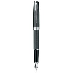 Пір'яна ручка Parker Sonnet Chiselled Carbon PT FP 85 412K
