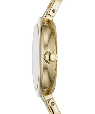 Часы наручные женские DKNY NY2850 кварцевые, браслет с фианитами, цвет желтого золота, США