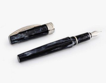 KP09-07-01-FPEF MIRAGE FOUNTAIN PEN BLACK ACC. EF Пір'яна Ручка Visconti