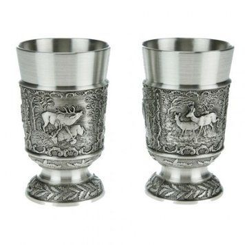 Набор из 2-х рюмок &laquo;Олени&raquo; 12402 Artina 2 Shot Glasses &bdquo;Jennerwein&ldquo; 6 cm
