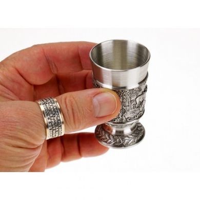 Набір з 2-х чарок &laquo;Олені&raquo; 12402 Artina 2 Shot Glasses &bdquo;Jennerwein&ldquo; 6 cm