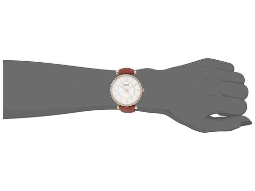 Часы наручные женские FOSSIL ES4428 кварцевые, кожаный ремешок, США