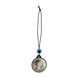 Брелок ікона Казанська Богоматір срібна з позолотою 3