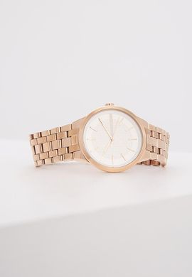 Часы наручные женские DKNY NY2383 кварцевые, на браслете, цвет розового золота, США