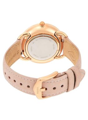 Часы наручные женские FOSSIL ES4393 кварцевые, кожаный ремешок, США