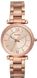 Часы наручные женские FOSSIL ES4301 кварцевые, с фианитами, цвет розового золота, США 1
