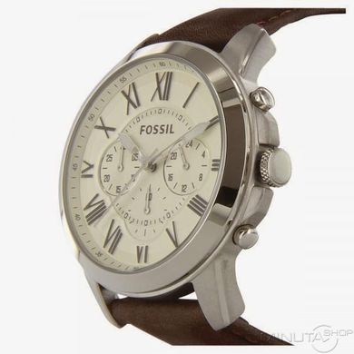 Часы наручные мужские FOSSIL FS4735 кварцевые, ремешок из кожи, США