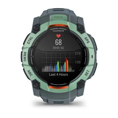 Смарт-часы Garmin Instinct 3 (50 мм) AMOLED, цвет неотропик/сумеречный