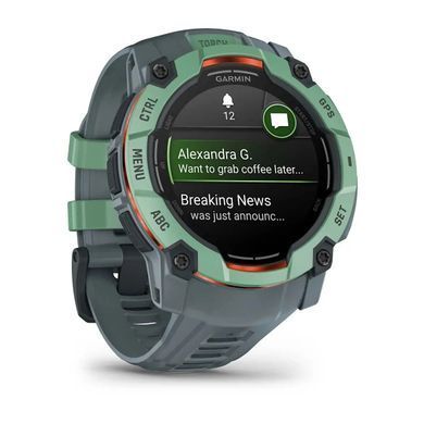 Смарт-часы Garmin Instinct 3 (50 мм) AMOLED, цвет неотропик/сумеречный
