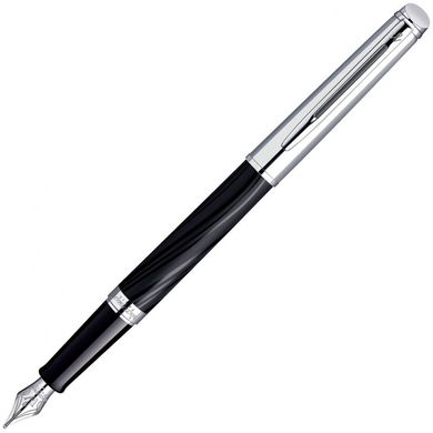Пір'яна ручка Waterman Hemisphere Deluxe Matt Black CT FP F 12 065