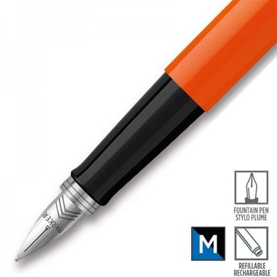 Ручка перьевая Parker JOTTER 17 Plastic Orange CT FP M блистер 15 416 из стали и полимера