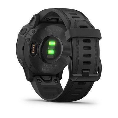 Смарт-годинник Garmin Fenix 6S Pro чорний з чорним ремінцем