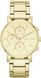 Часы-хронограф наручные женские DKNY NY8861 кварцевые, цвет желтого золота, США 1