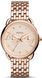 Часы наручные женские FOSSIL ES3713 кварцевые, на браслете, цвет розового золота, США 1