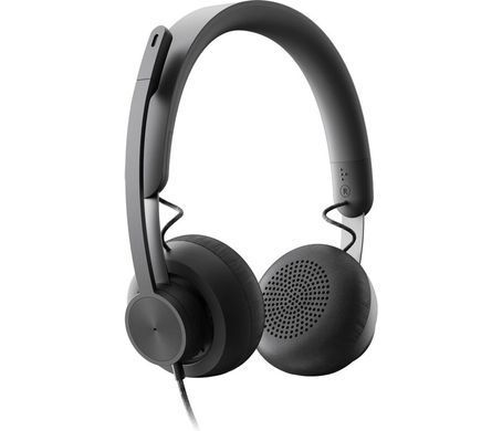 Гарнитура Logitech Zone Wired USB - TEAMS - GRAPHITE