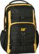 Рюкзак повсякденний з відділенням для ноутбука CAT Millennial Classic 83605;12 чорний/жовтий 1