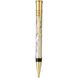 Ручка шариковая Parker Duofold Pearl and Black NEW BP 91 632Ж из акрила с позолотой 1