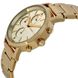 Часы-хронограф наручные женские DKNY NY8861 кварцевые, цвет желтого золота, США 2