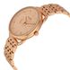 Часы наручные женские FOSSIL ES3713 кварцевые, на браслете, цвет розового золота, США 2