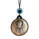 Брелок икона Спаситель серебряная с позолотой 1