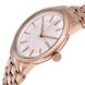 Часы наручные женские DKNY NY2383 кварцевые, на браслете, цвет розового золота, США 3