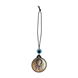 Брелок икона Спаситель серебряная с позолотой 3
