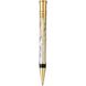 Ручка шариковая Parker Duofold Pearl and Black NEW BP 91 632Ж из акрила с позолотой 2