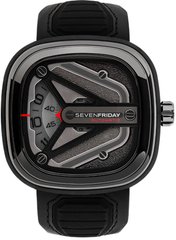 Часы наручные мужские SEVENFRIDAY SF-M3/01 с автоподзаводом, Швейцария (модель "Космический корабль")