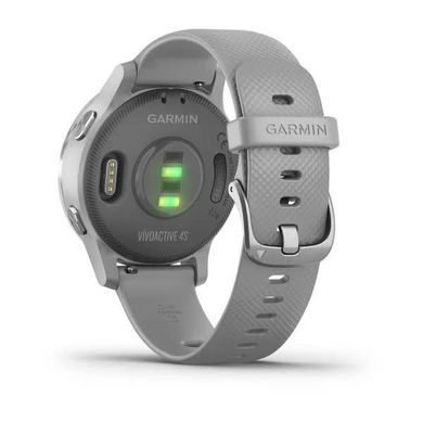 Смарт-годинник Garmin Vivoactive 4S світло-сірий, сріблястий