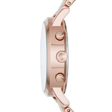 Часы-хронограф наручные женские DKNY NY2275 кварцевые на браслете, цвет розового золота, США
