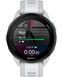 Смарт-часы Garmin Forerunner 165, силиконовый ремешок цвета туманно-серый/белый камень