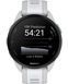 Смарт-часы Garmin Forerunner 165, силиконовый ремешок цвета туманно-серый/белый камень