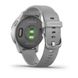 Смарт-годинник Garmin Vivoactive 4S світло-сірий, сріблястий 5