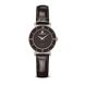 Часы наручные женские Hanowa 16-6053.04.007 кварцевые, черный ремешок из кожи, Швейцария 2