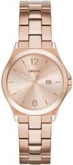 Часы наручные женские DKNY NY2367 кварцевые, на браслете, цвет розового золота, США