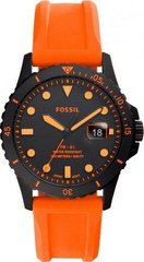 Часы наручные мужские FOSSIL FS5686 кварцевые, каучуковый ремешок, США